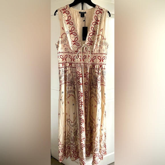 NWT Christian Lacroix Paisley Print Dress - Picture 1 of 6